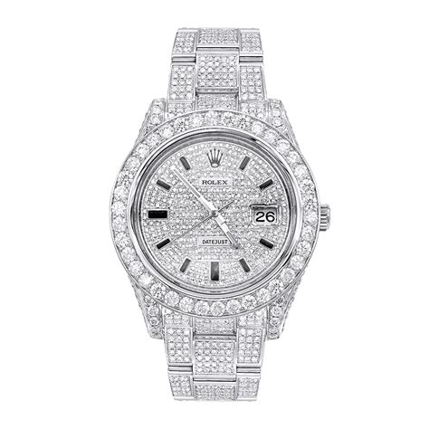 vvs diamond rolex watch price|rolex diamond bezel for sale.